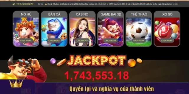 Quyền lợi và nghĩa vụ của người chơi King88